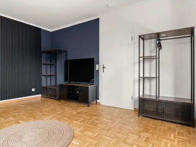 Schlafzimmer mit 55Zoll TV