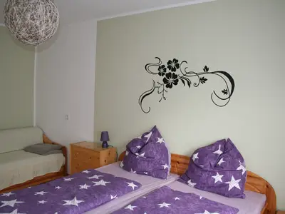 BEDROOM, INSIDE, OUTSIDE