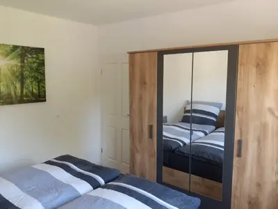 BEDROOM, INSIDE, OUTSIDE