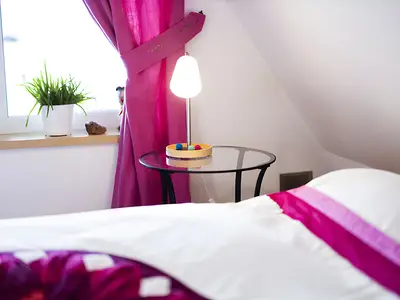 BEDROOM, INSIDE, OUTSIDE