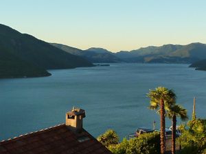 180°Aussicht auf Berge und den Laggo Maggiore