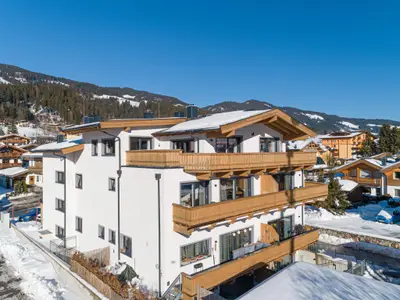 Außenseite Ferienhaus [Winter]