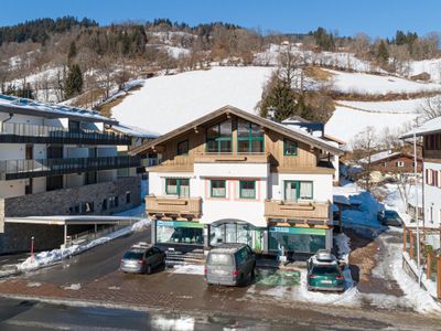 Außenseite Ferienhaus [Winter]