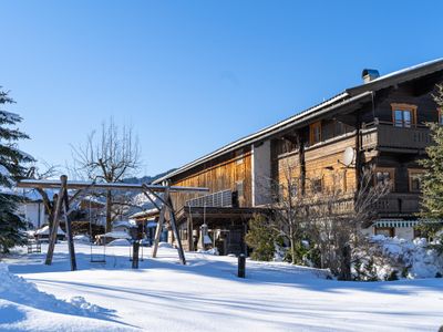 Außenseite Ferienhaus [Winter]