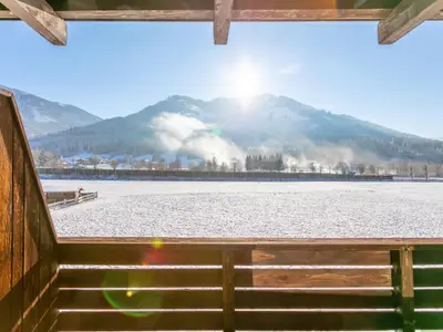 Aussicht vom Ferienhaus [Winter]