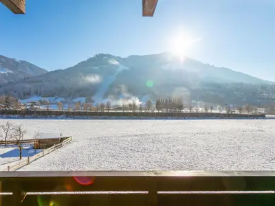 Aussicht vom Ferienhaus [Winter]