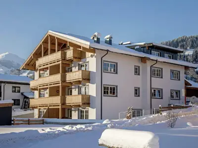 Außenseite Ferienhaus [Winter]