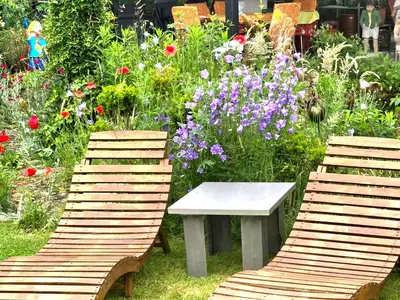 Gartenliegen