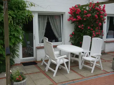 Ferienhof Block Wohnung 3 - Terasse