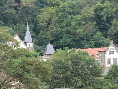 Schloss Aussicht aus dem Fenster