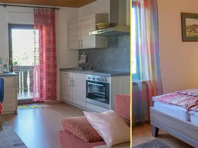 Wohnbereich & Schlafzimmer