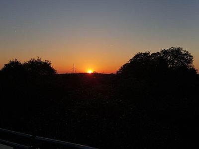 Balkon Sonnenuntergang