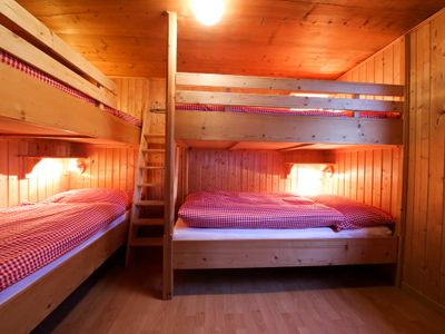 Schlafzimmer mit Ettagenbetten