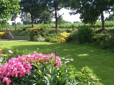 Der Garten vor der Terrasse