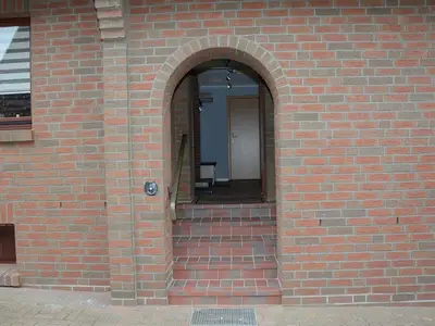 Aufgang zu ihrer Ferienwohnung