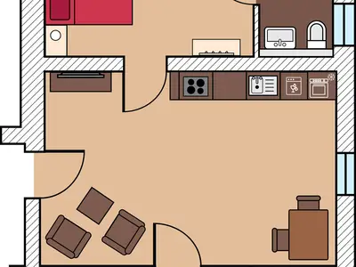 Ferienwohnung für 2 Personen (50 m²) in Burg (Spreewald) 6/10