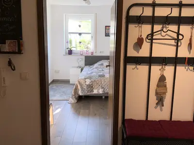 Gardarobe und Eingang Schlafzimmer