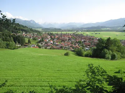 Burgberg Blick nach Süden
