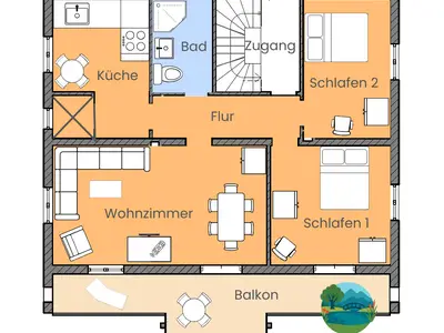 Weiherblick Grundriss