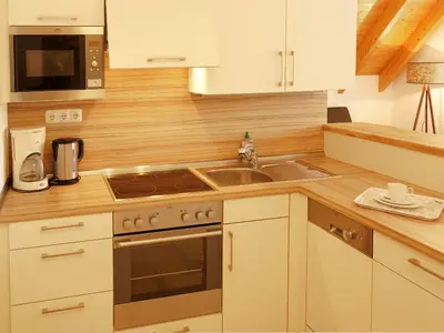 voll ausgestattete Küche