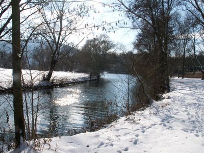 Winterspaziergang an der Erf