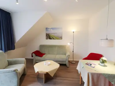Wohnzimmer mit Sitzecke