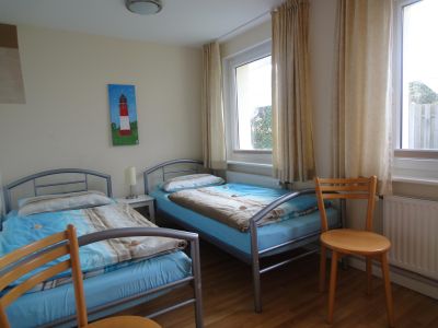 Ferienwohnung Sonne im Haus Struve, kleines Schlafzimmer