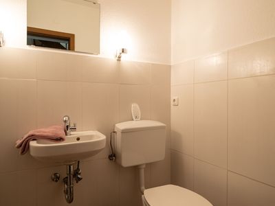 Gäste-WC im Treppenhaus