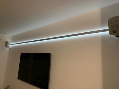 Wohnzimmer LED Lichtleiste