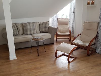 Ferienwohnung Stern im Haus Struve: gemütliches Wohnzimmer