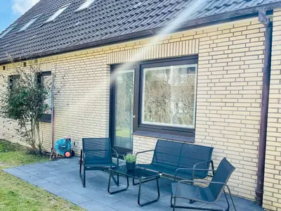 Eine der beiden Terrassen