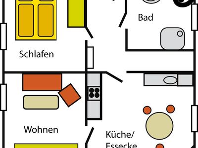 Ferienwohnung für 2 Personen (50 m²) in Büsum 5/10