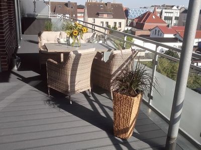 Große Dachterrasse