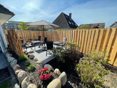 Terrasse im Garten