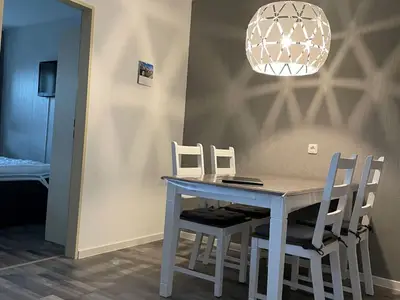 Essbereich im Wohnraum