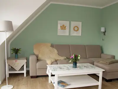 Wohnbereich mit Sofa