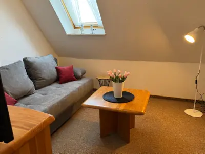 Schlaf/Wohnraum separat (Bett 140 x 200)