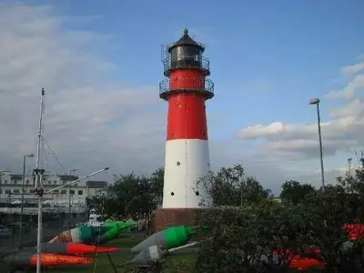 Wahrzeichen von Büsum - Leuchtturm