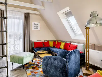 Kombinierbarer Wohn- und Schlafraum