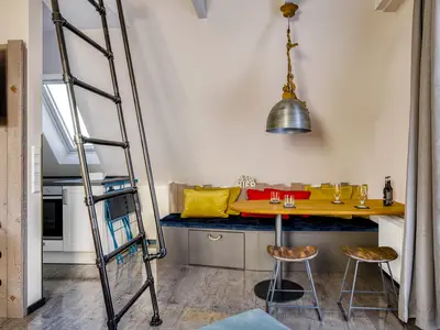 Aufstieg zur 2. Etage