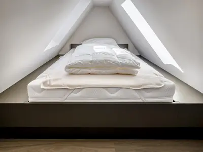 Bett in der 2. Etage