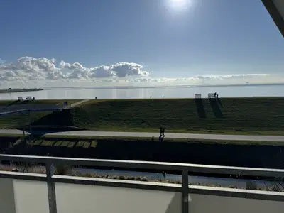 Aussicht vom Balkon