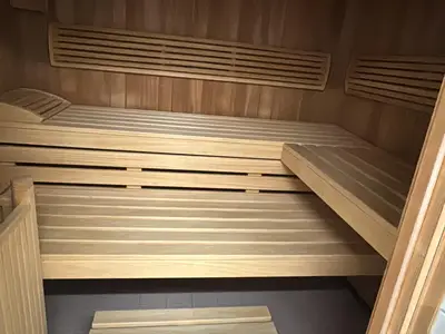 Sauna zur allgemeinen Nutzung im Haus