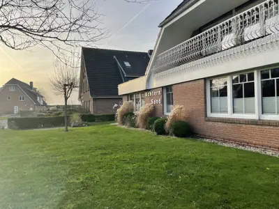 Hausansicht Achtern Sand