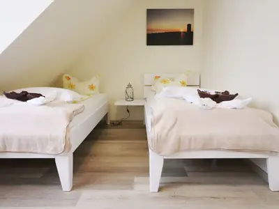 Einzelbetten im 2. Schlafzimmer