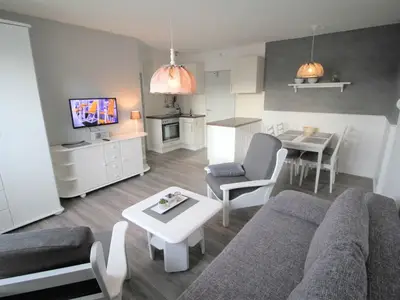 Wohnbereich (FeWo Norderney)