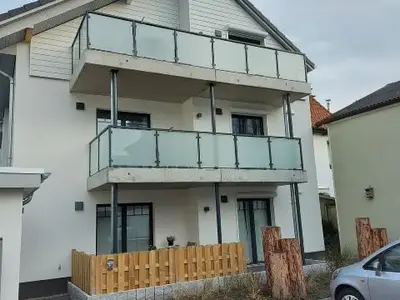 die Deichresidenz von hinten