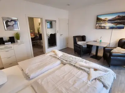 Schlaf- und Wohnzimmer