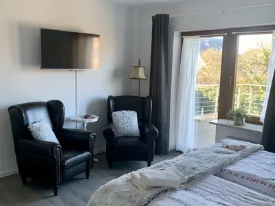 Schlaf- und Wohnzimmer