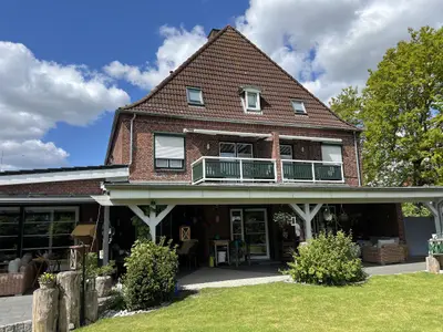 Hausansicht von hinten